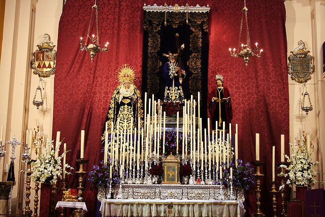 Altar de Quinario Hdad de Jess 2009