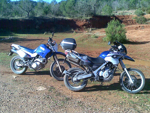 xt 600 y gs 650 dakar