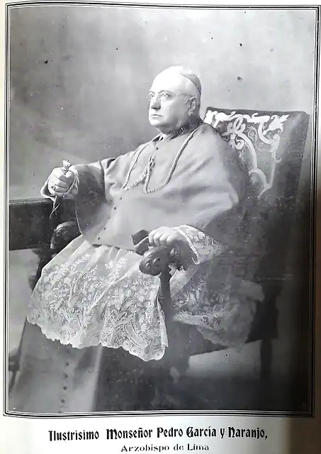 pedro garcia naranjo arzobispo lima