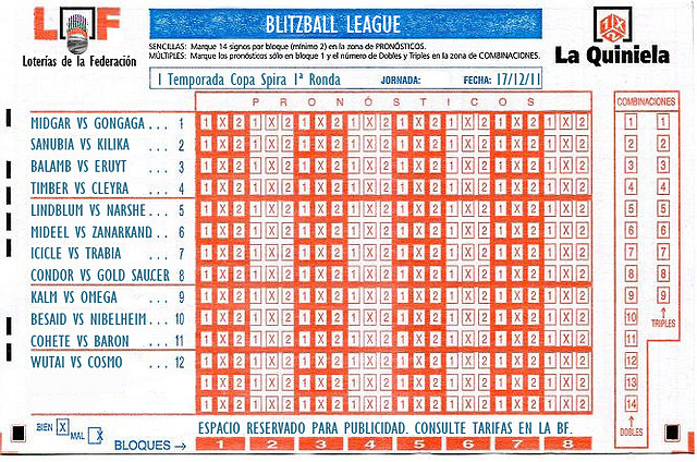 1? Ronda Copa Spira 1? Temporada