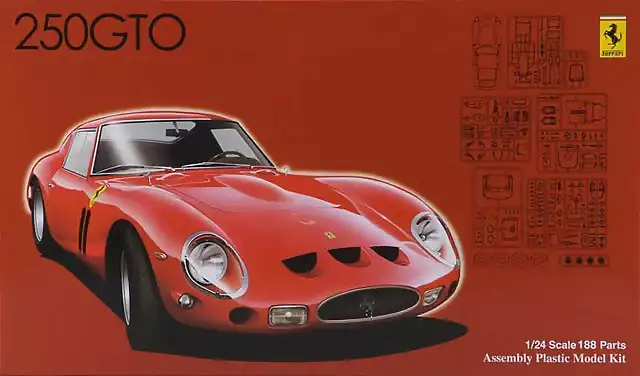 Fujimi Ferrari 250 GTO - vermell