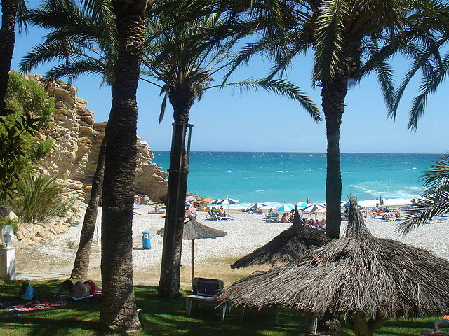 Playa de la Caleta (Minarete), La Vila