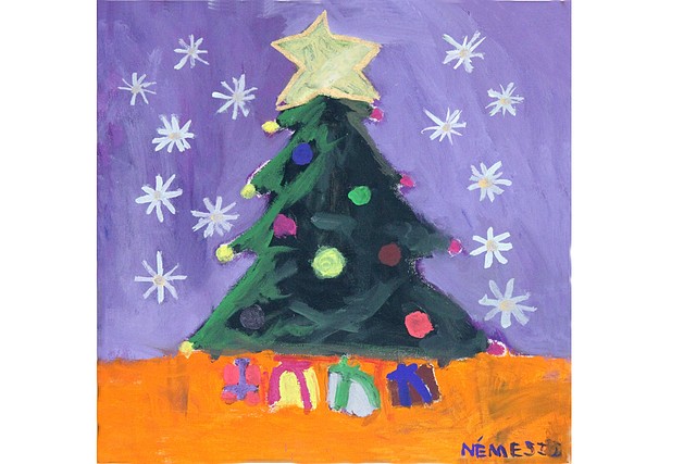 Tarjetas originales-Escuela Pintura de Nerva-Navidad 2011 (19)