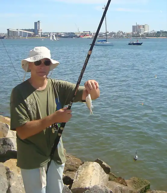 Pesca en Escollera Sur - Semana Santa 2013