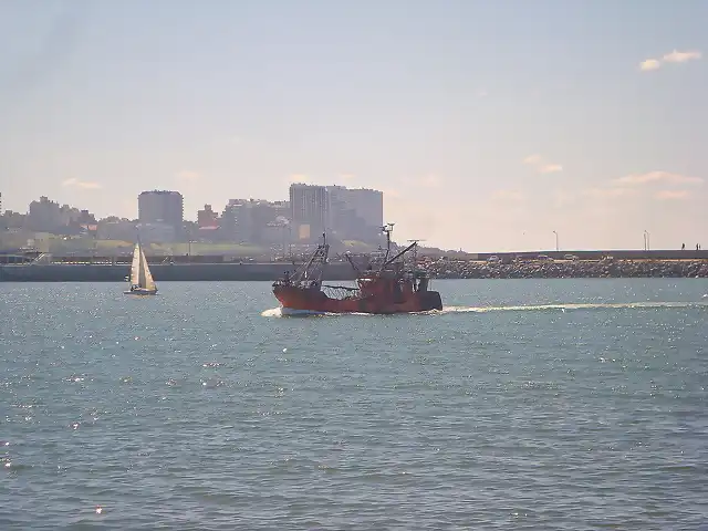 Pesca en Escollera Sur - Semana Santa 2013