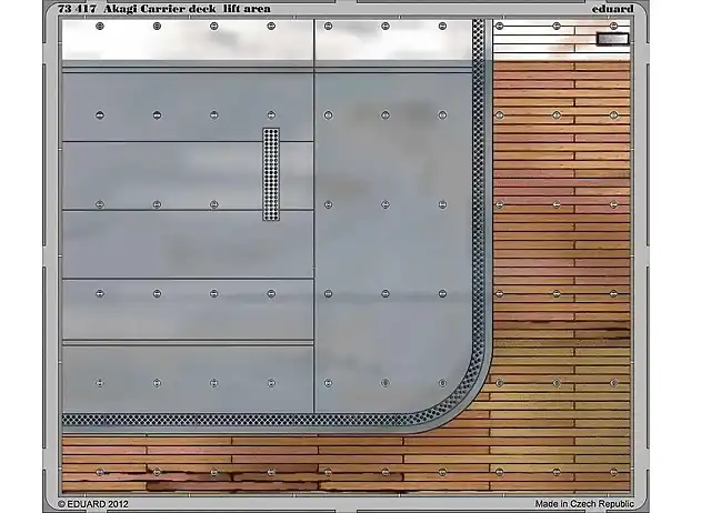 Carrier Akagi Deck Lift Area (Painted)
