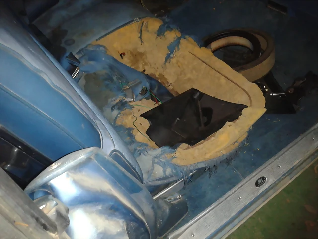 asiento destrozdo