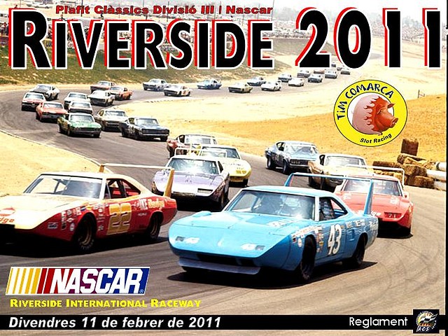 Cartell Cursa 1 Nascar - Riverside