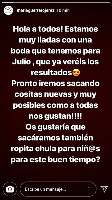Mar?a Guerrero IG Stories 6-6-2018 (1) Mar?a Guerrero IG Stories 6-6-2018 (1)