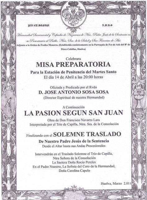 Misa Preparatoria