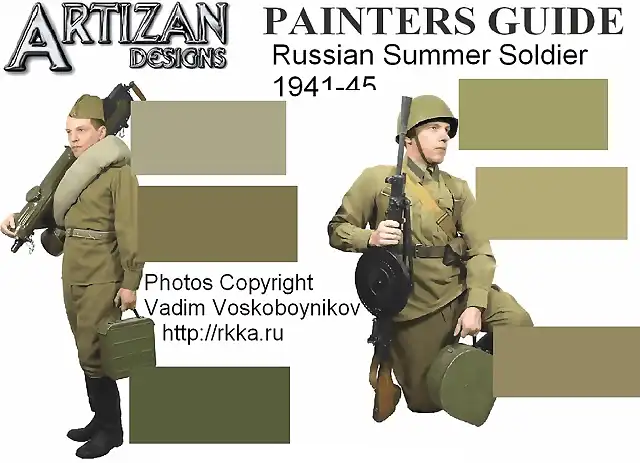 painters guide russian summer 1943