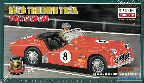Minicraft Triumph TR3A 1958