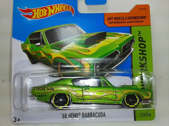 '68 HEMI BARRACUDA,VERDE