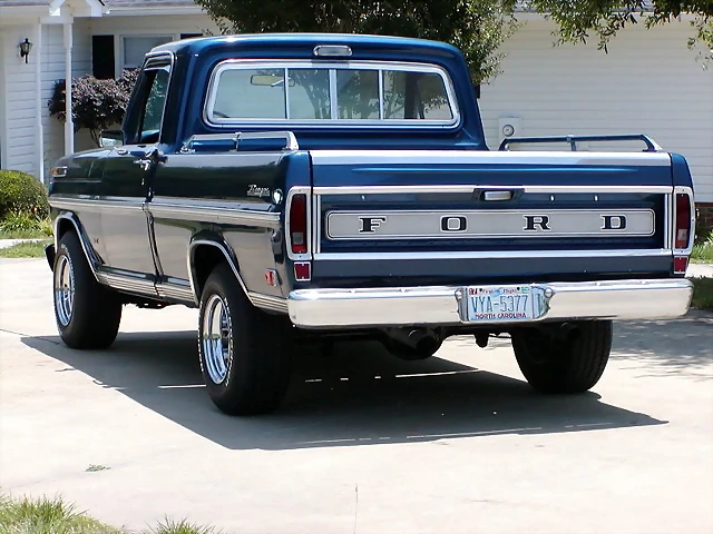 ford f100 1969 trasera