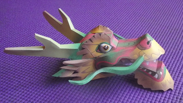 Dragón Chino (Dark Papercraft) by Pendragón