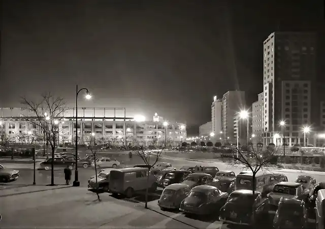 Madrid Pl. de Lima Estadio Santiago Bernabeu 1963