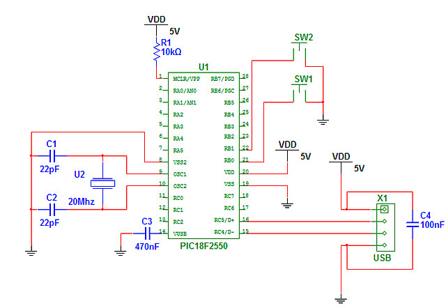 18F2550_circuit