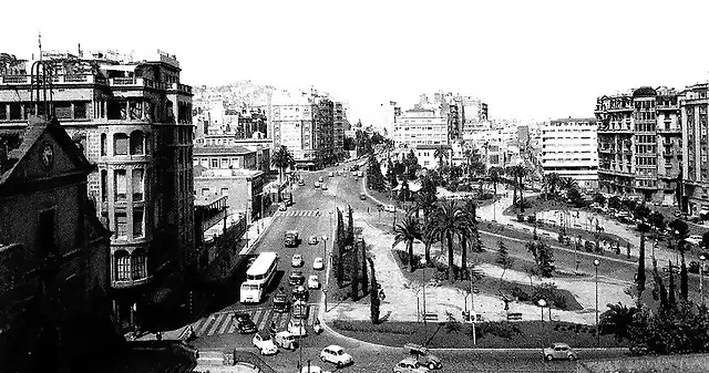 Barcelona Pl. Lesseps 1962