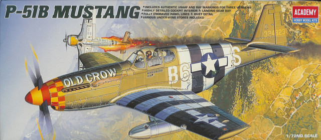 Academy - P51B - Mustang - 1-72