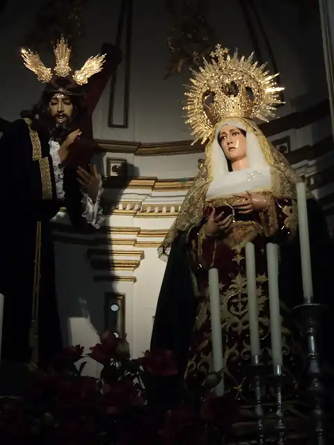 El Nazareno y La Virgen de la Esperanza de Nerja