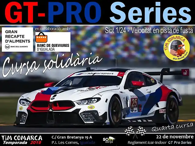 Cartell GT Pro - cursa 4b