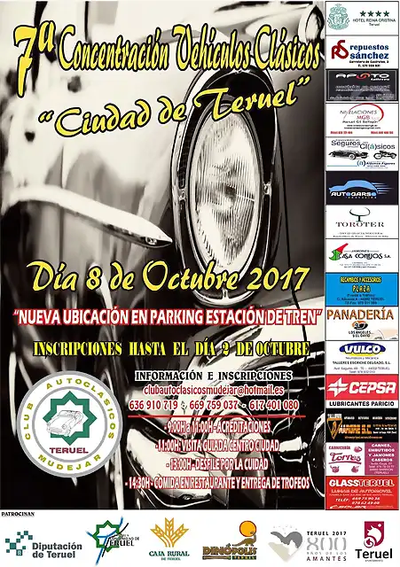 CARTEL TERUEL 2017