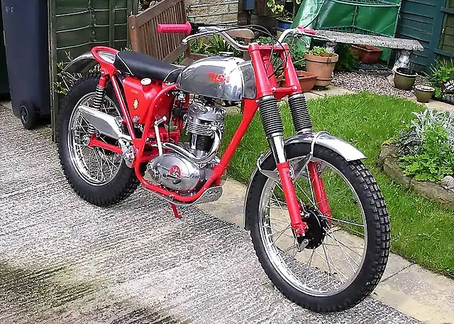 1961  BSA  C15 trials