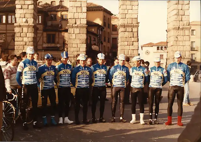 Perico-Trofeo Castilla Leon1985-Orbea-MG-Equipo