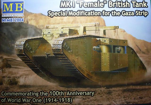 Master Box - Mk.I Female British Tank - 1-72