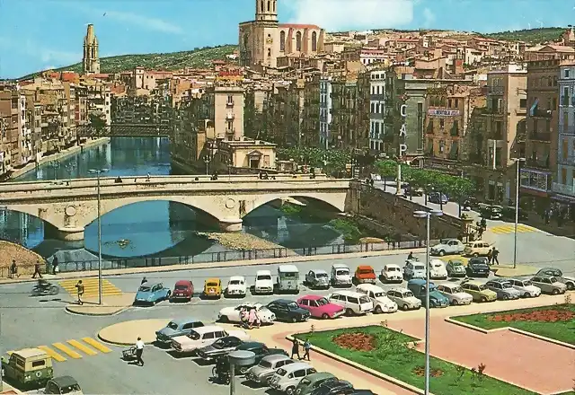 Girona - Rio Onar und Kathedrale X