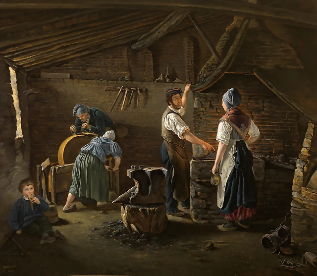 1 Jean Henry de coene - at the blacksmith 1 Jean Henry de coene - at the blacksmith