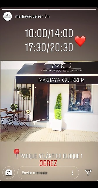 Marhaya Guerrer IG Stories 29-11-2019