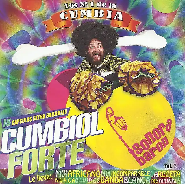 Sonora Baron - Cumbiol Forte (2013) Delantera