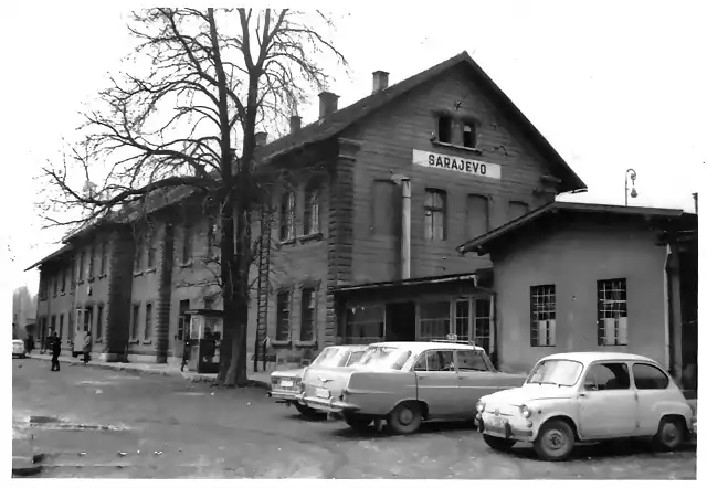 Sarajevo - Alter Bahnhof 1972
