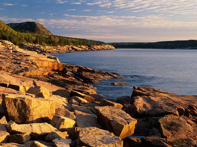 First Light, Near Otter Cliffs, Acadia National Park, Maine First Light, Near Otter Cliffs, Acadia National Park, Maine
