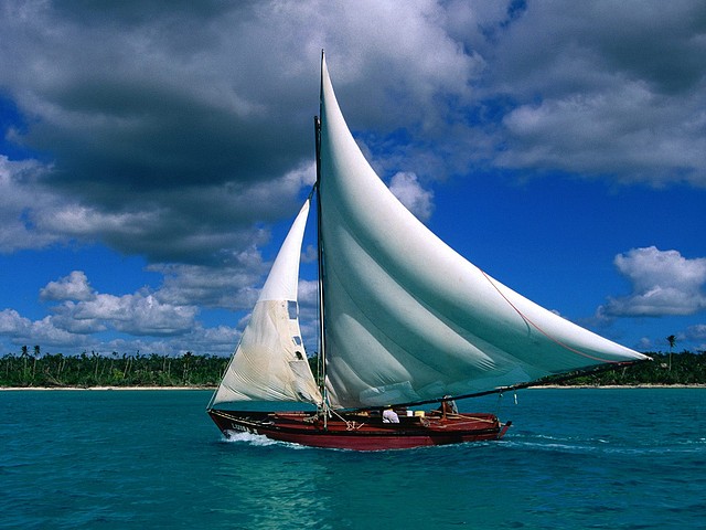 Fishing Sailboat, Bayahibe, La Romana, Dominican Republic Fishing Sailboat, Bayahibe, La Romana, Dominican Republic