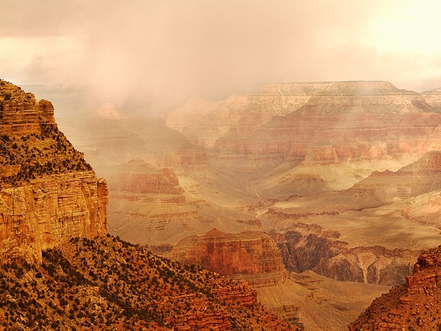 Fog-Filled Morning, Grand Canyon National Park Fog-Filled Morning, Grand Canyon National Park