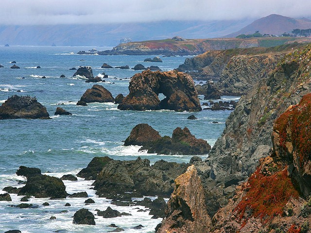 Foggy Morning, Bodega Bay, California Foggy Morning, Bodega Bay, California