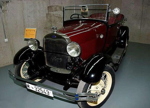 Ford A Doble Phaeton 1928 M-32543