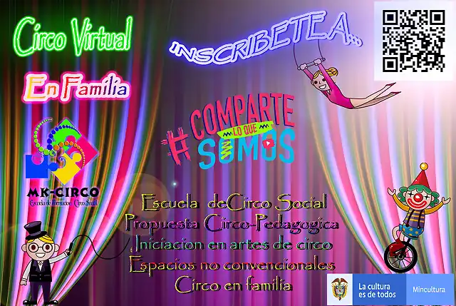 poster 1 Circo Social Comparte lo que Somos