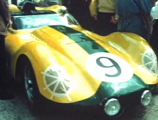 Claude Dubois Lister Jaguar Le Mans \'58