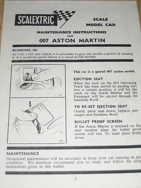 instrucciones aston martin 007 (1) instrucciones aston martin 007 (1)