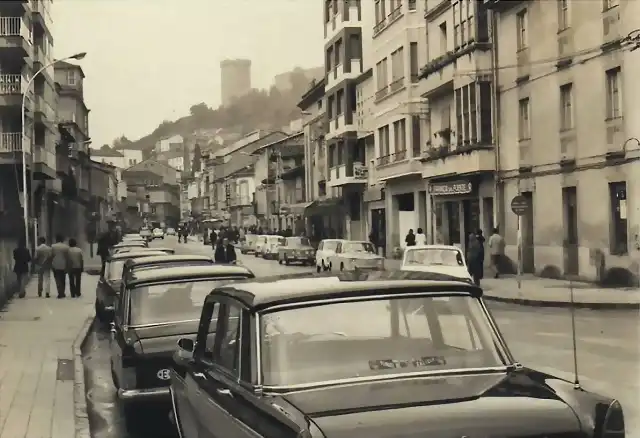 Calle Cardenal en Monforte de Lemos