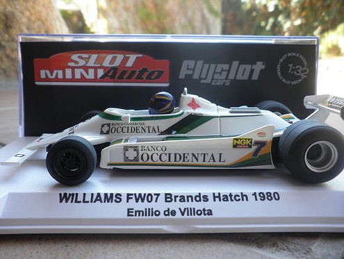 FLY WILIAMS FW 07 EMILIO DE VILLOTA GP ESPA?A JARAMA 1980 01102
