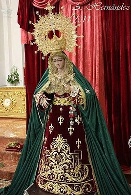 La Virgen de los Desamparados nerja