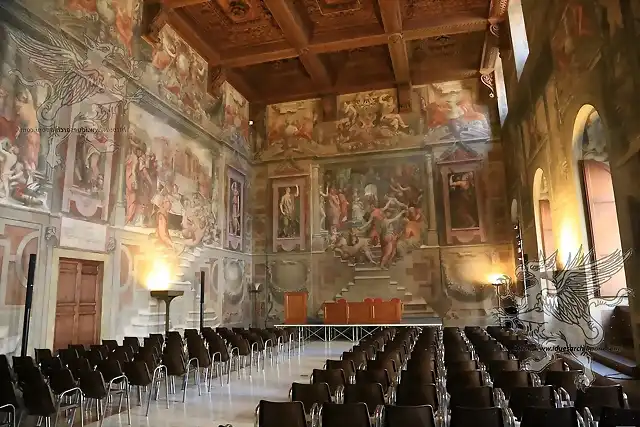 Sala dei Cento Giorni palazzo della Cancelleria 7