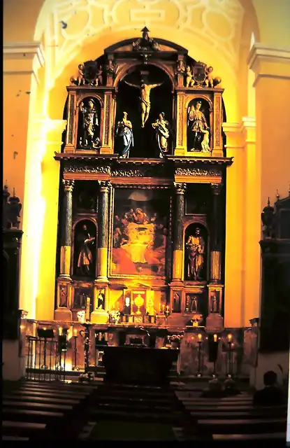 Madrid Carboneras, retablo