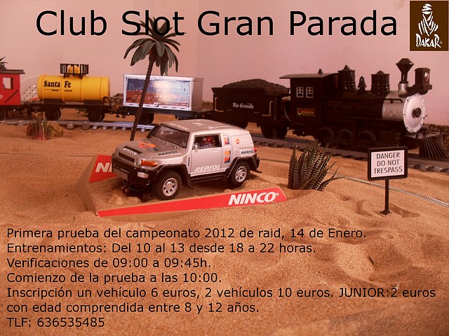 I Prueba Raid Slot Gran Parada 2012