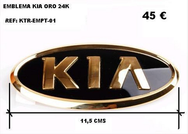 emblema oro Kia.KTR-EMPT-01.Hi-motors