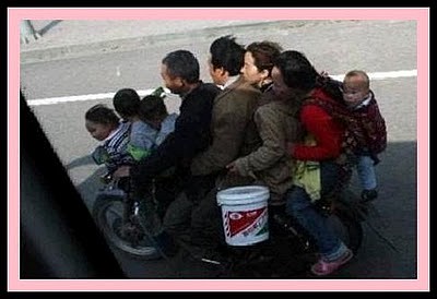aprovechar el transporte,familia numerosa,moto,conducir aprovechar el transporte,familia numerosa,moto,conducir